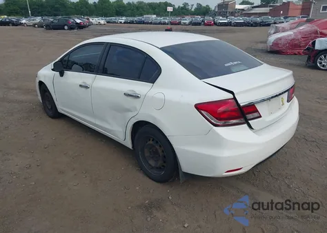 2013 Honda Civic Lx z USA, uszkodzony, nr VIN 2HGFB2F57DH579784